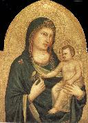 unknow artist Giotto, Madonna and child; France oil painting artist